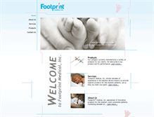 Tablet Screenshot of footprintmed.com